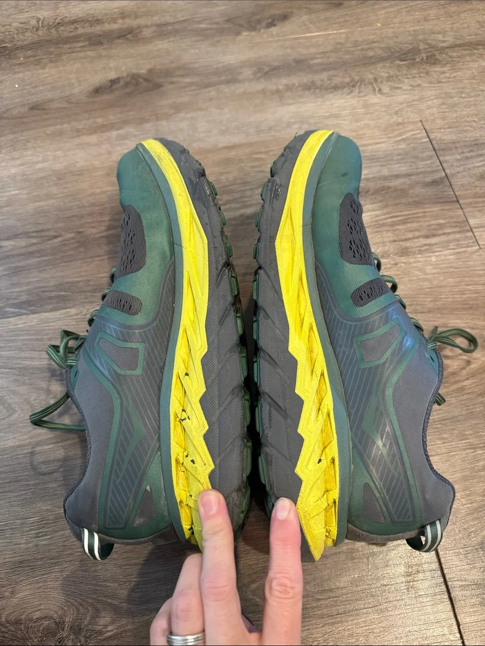 Hoka One Stinson ATR 5 Trail Running Shoes Size 11.5 - No Insoles